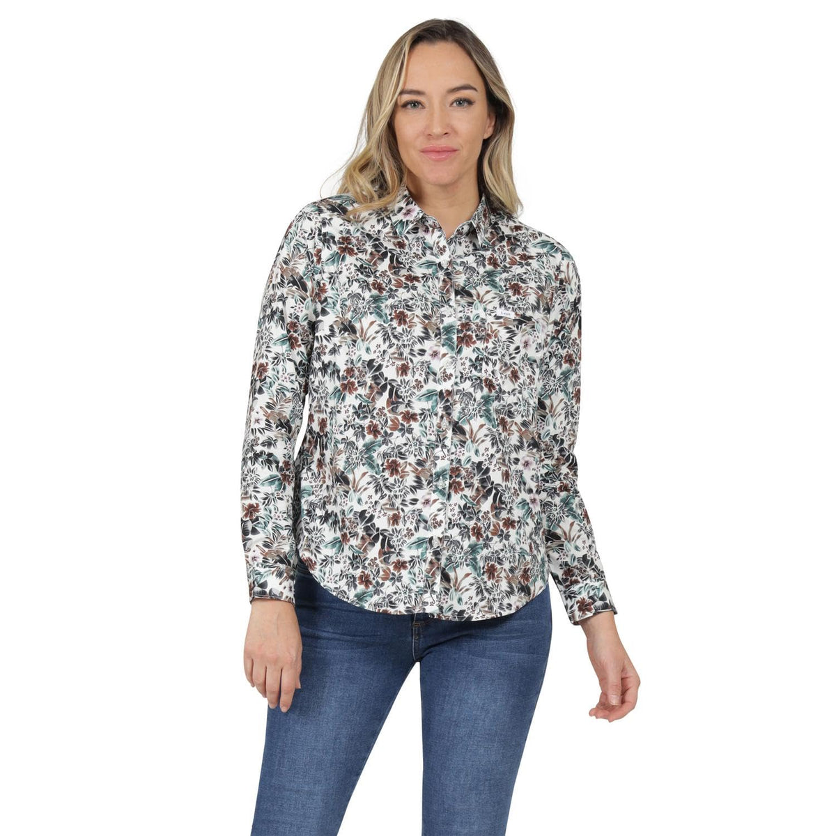 Lee, Blusa para Mujer, Corte Slim Fit, Línea Classic, Diseño Clásico, Ropa de Moda, Color Amarillo, Talla Chica