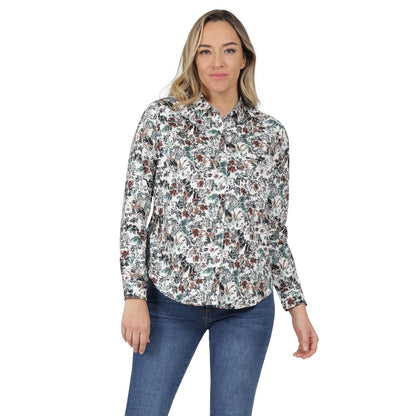 Lee, Blusa para Mujer, Corte Slim Fit, Línea Classic, Diseño Clásico, Ropa de Moda, Color Amarillo, Talla Chica