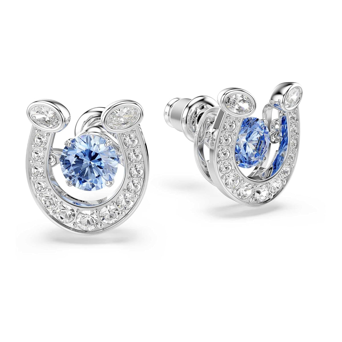 Swarovski Colección Symbolica, pavé, color azul, rodiado