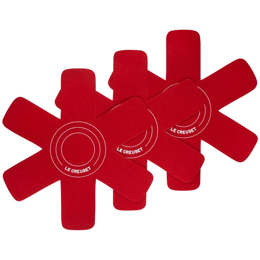 Le Creuset - Juego de 3 Protectores de Utensilios de Cocina de Fieltro
