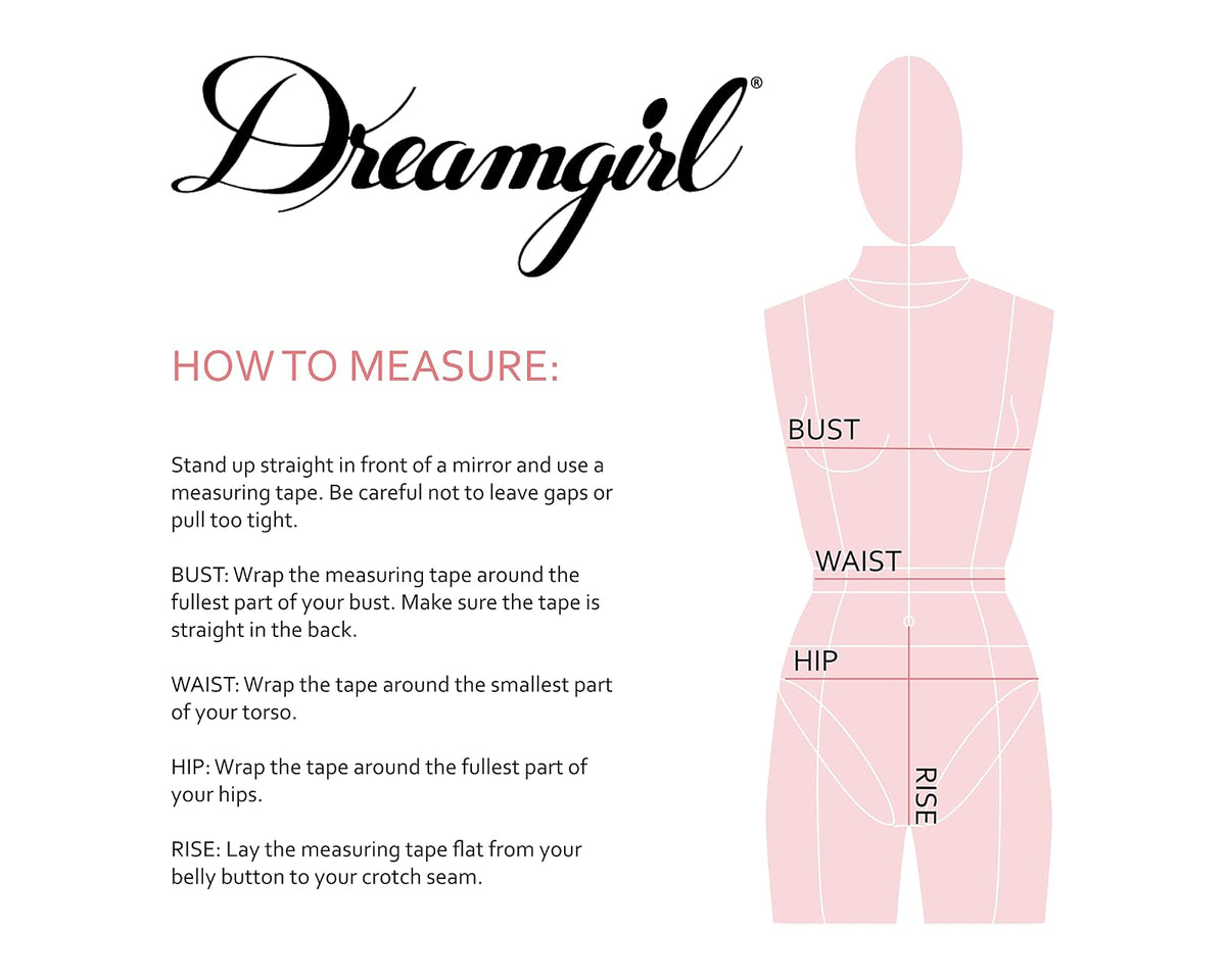 Dreamgirl Lencería Sexy de Moda para Mujer, Vestido de Liga Halter con Medias Adjuntas, Black, Talla única