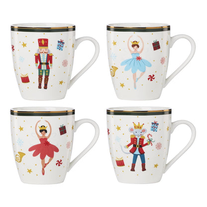 Lenox 897888 - Juego de 4 tazas de ballet para cascanueces