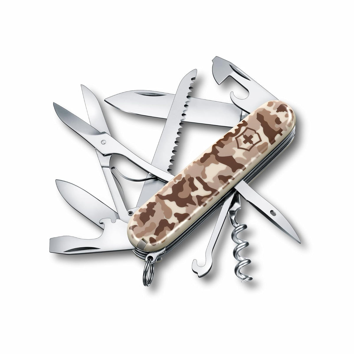 Victorinox Huntsman Camuflaje Desierto, 91 mm, 15 Usos