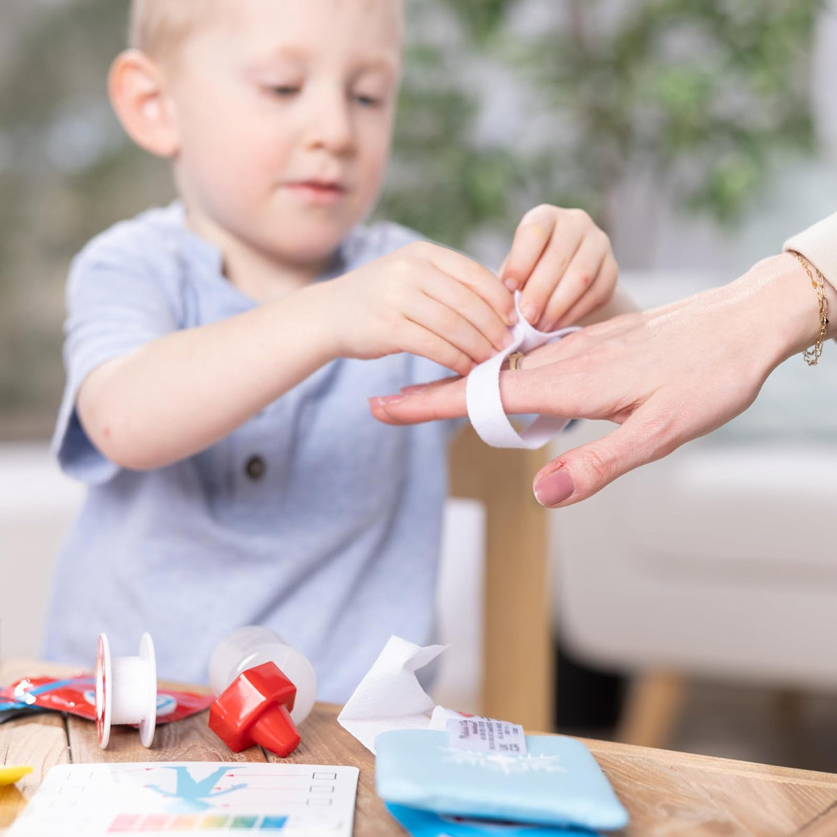 Melissa & Doug Kit Get Well para Juego de Primeros Auxilios – 25 Piezas de Juguete