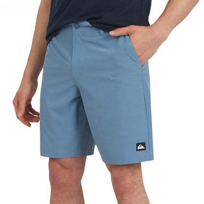 Quiksilver Short Híbrido para Hombre - 38 - Solid Deisgn - Blue Shadow