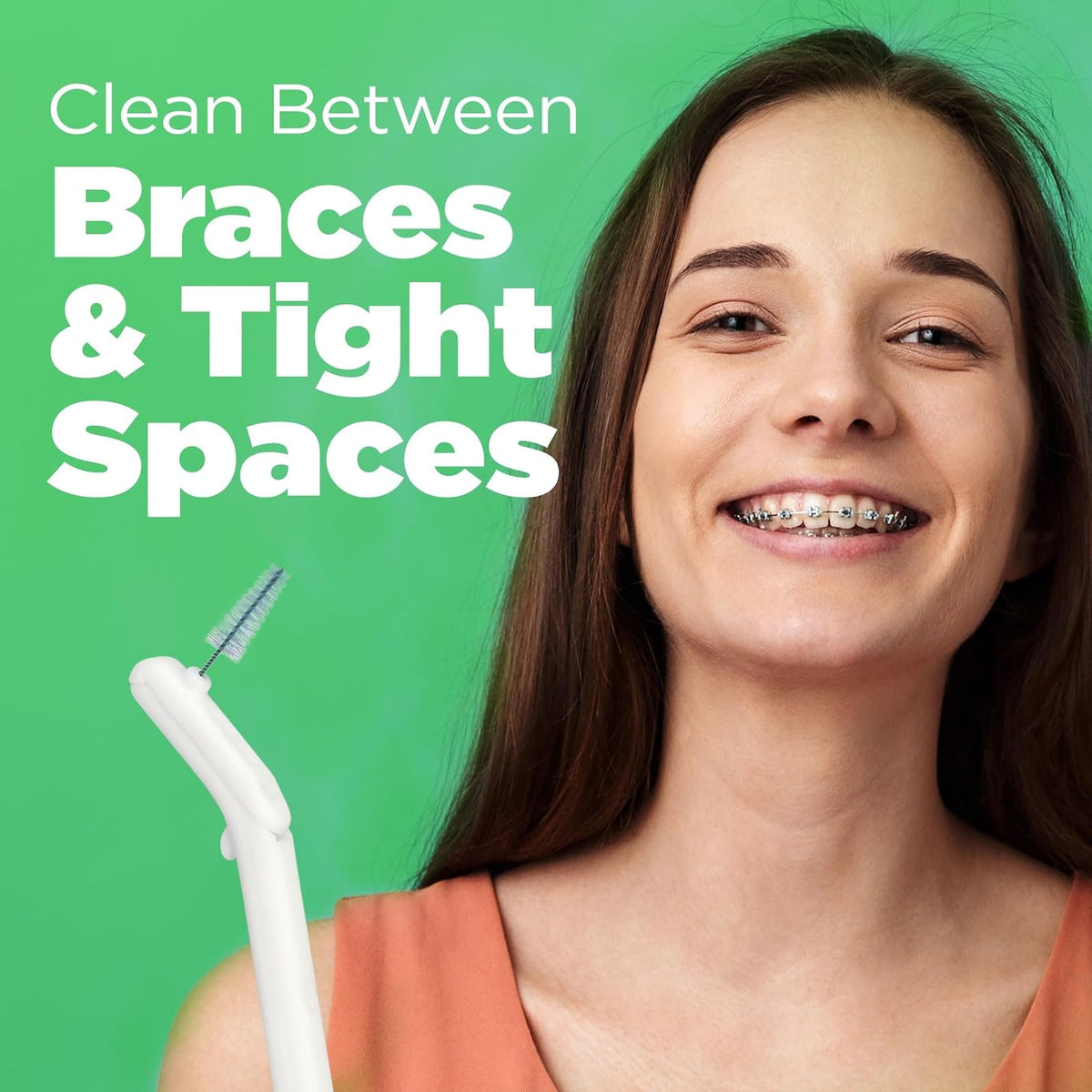 GUM Proxabrush Go-Betweens Recambios de cepillo para polvo interdental, ajustado, 48 Refills