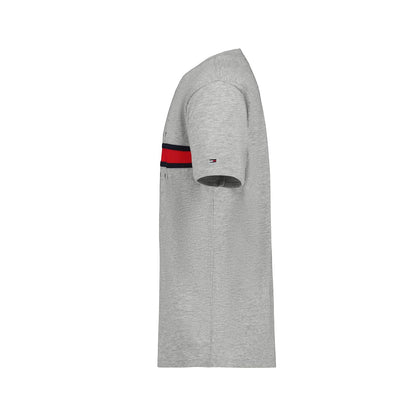 Tommy Hilfiger Playera de Manga Corta con Cuello Redondo para niño