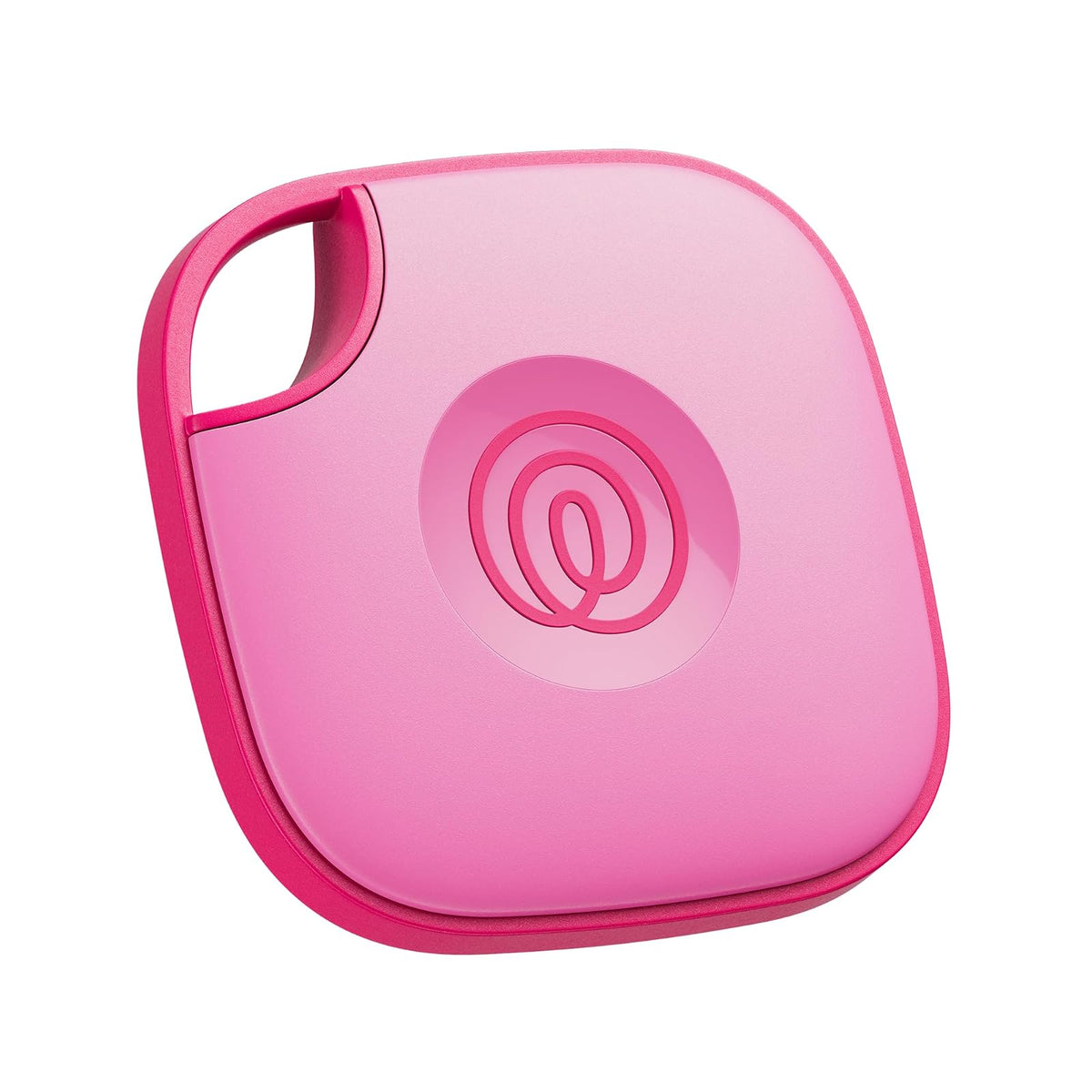 Life360 Tile Localizador Bluetooth para Llaves y Objetos, Compatible con iOS y Android - Pink Punch - Paquete de 1