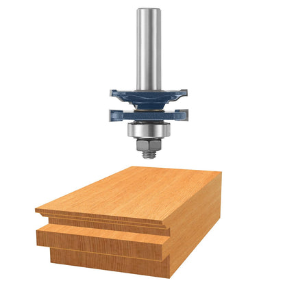 BOSCH RBS003 Juego de 3 piezas Ogee Puerta/Armarios de 1/2 pulgadas
