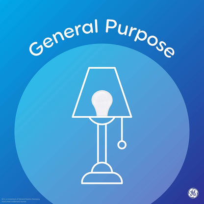 GE Basic - Bombillas LED de 40 W, luz de día, A19 (paquete de 4)