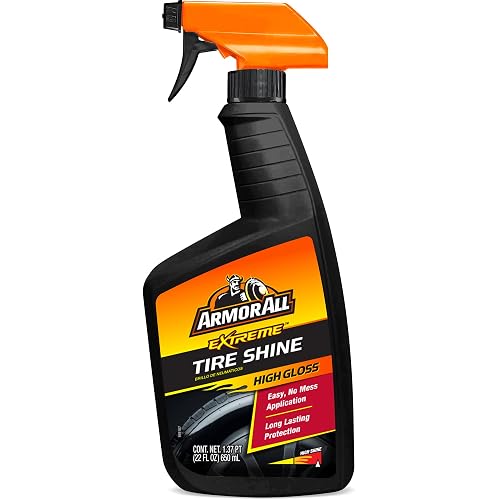 Armor All Spray de Brillo Extremo para Neumáticos 78004, 22 oz, Paquete de 6