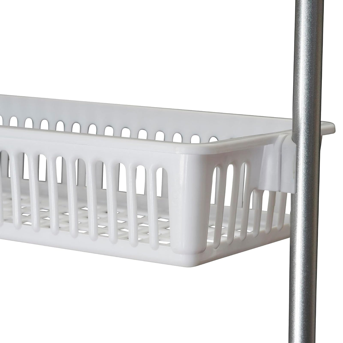Household Essentials - Cesta organizadora de 6 Niveles en Blanco