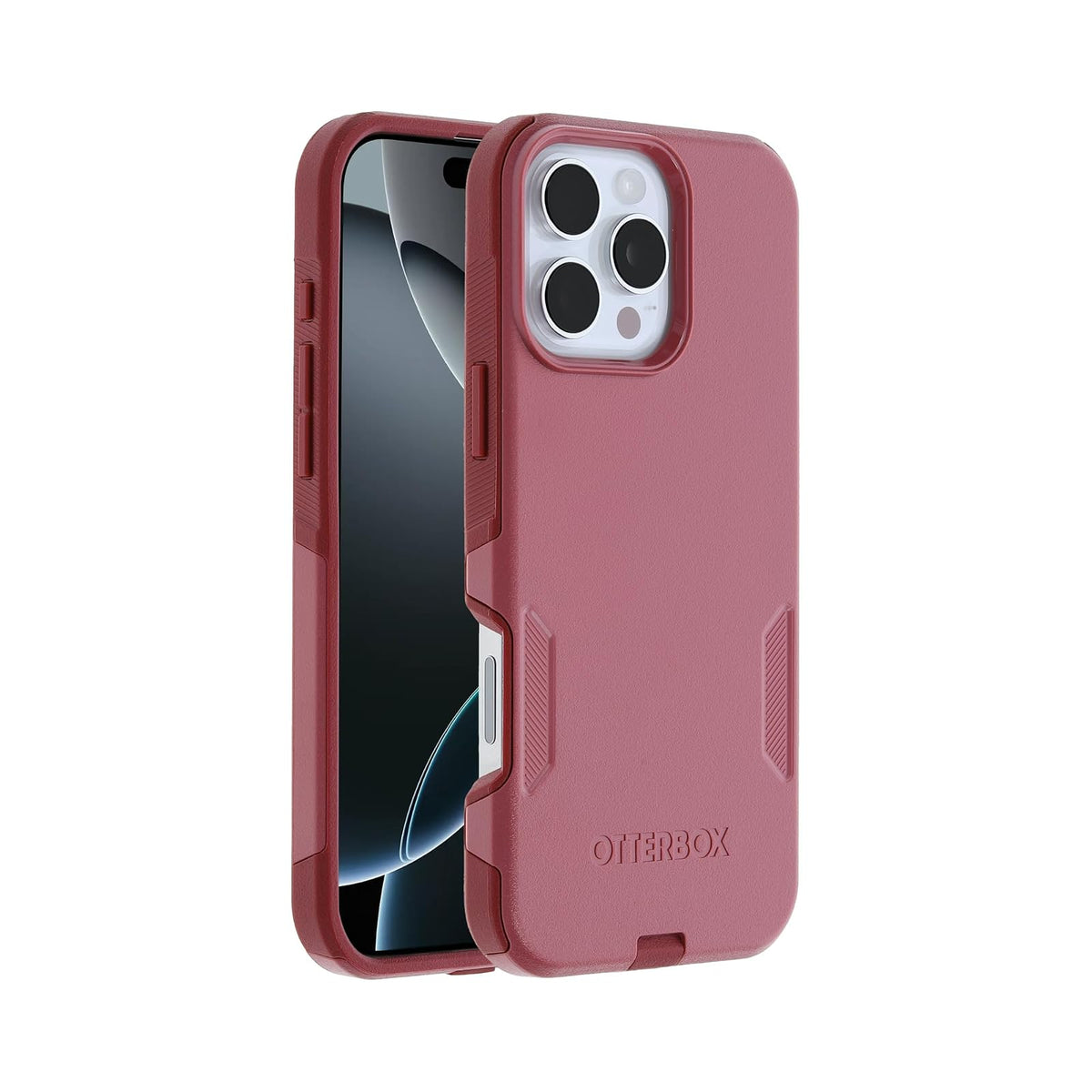 OtterBox - Funda para iPhone 16 Pro Max Commuter Series - Foxberry Pink