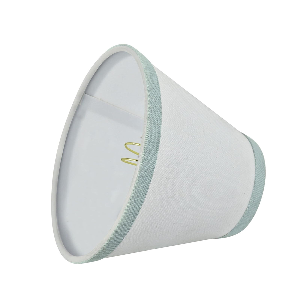 Aspen 32103-9 Creative - Lámpara de techo con forma de Imperio, EMPIRE - FORMATO ACOPLABLE - PAQUETE DE 6, 3" x 6" x 5", White & Light Blue Trim