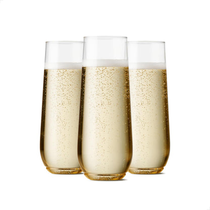 Flauta TOSSWARE (paquete de 12), 255,15 G, transparente