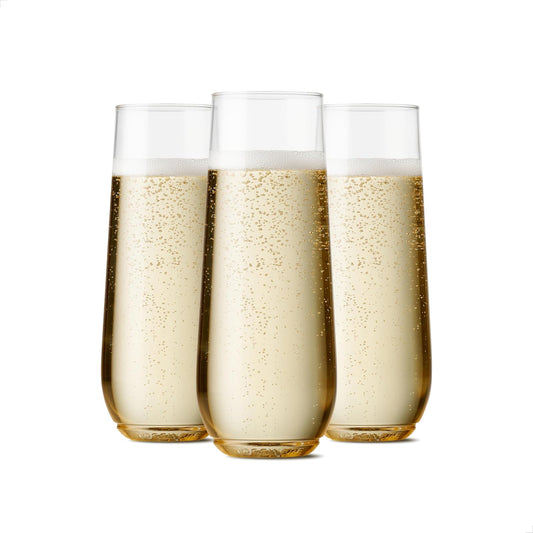 Flauta TOSSWARE (paquete de 12), 255,15 G, transparente