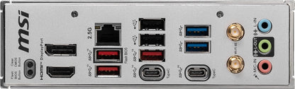 MSI B650M Project Zero - Placa Base para Juegos (procesadores AMD Ryzen Serie 9000/8000/7000, AM5, DDR5, PCIe 4.0, Ranuras M.2, SATA 6Gb/s, USB 3.2 Gen 2, HDMI/DP, Wi-Fi 6E, Bluetooth 5.3