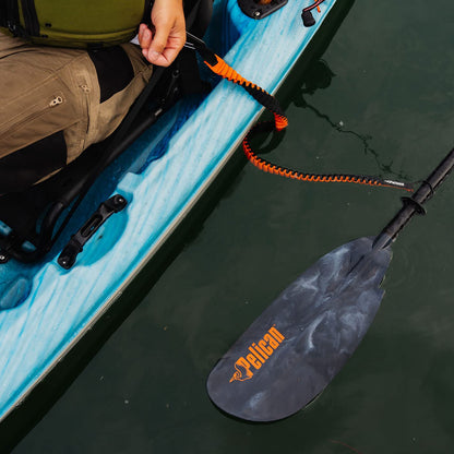 Pelican - Correa de Paleta y Correa para Pescar - Soporte para Remo - Accesorios para Kayak - Barra Enrollable para Kayak y paletas Sup