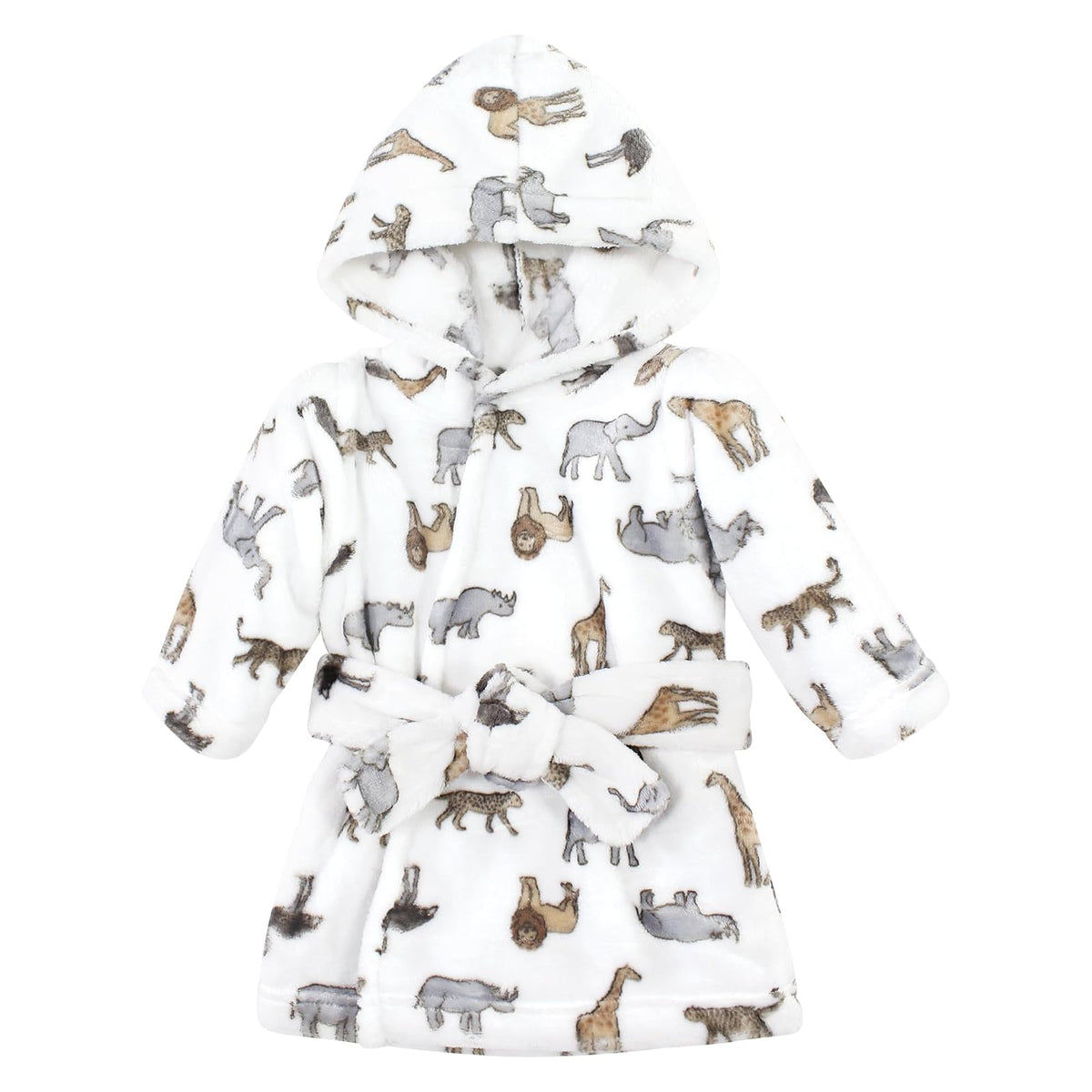Hudson Baby Albornoz Infantil con Capucha de Animal - color fantasía (Modern Safari)