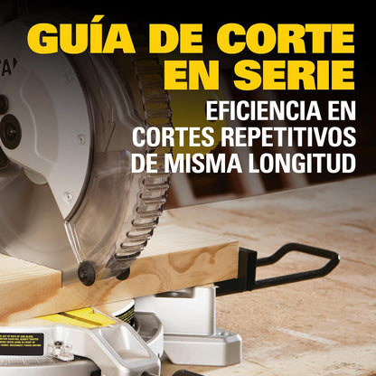 STANLEY Sierra de Inglete Compuesta 10" (254mm) Potencia Profesional de 1800W para Cortes Precisos y Exigentes, SM161-B3 (modelo más reciente)