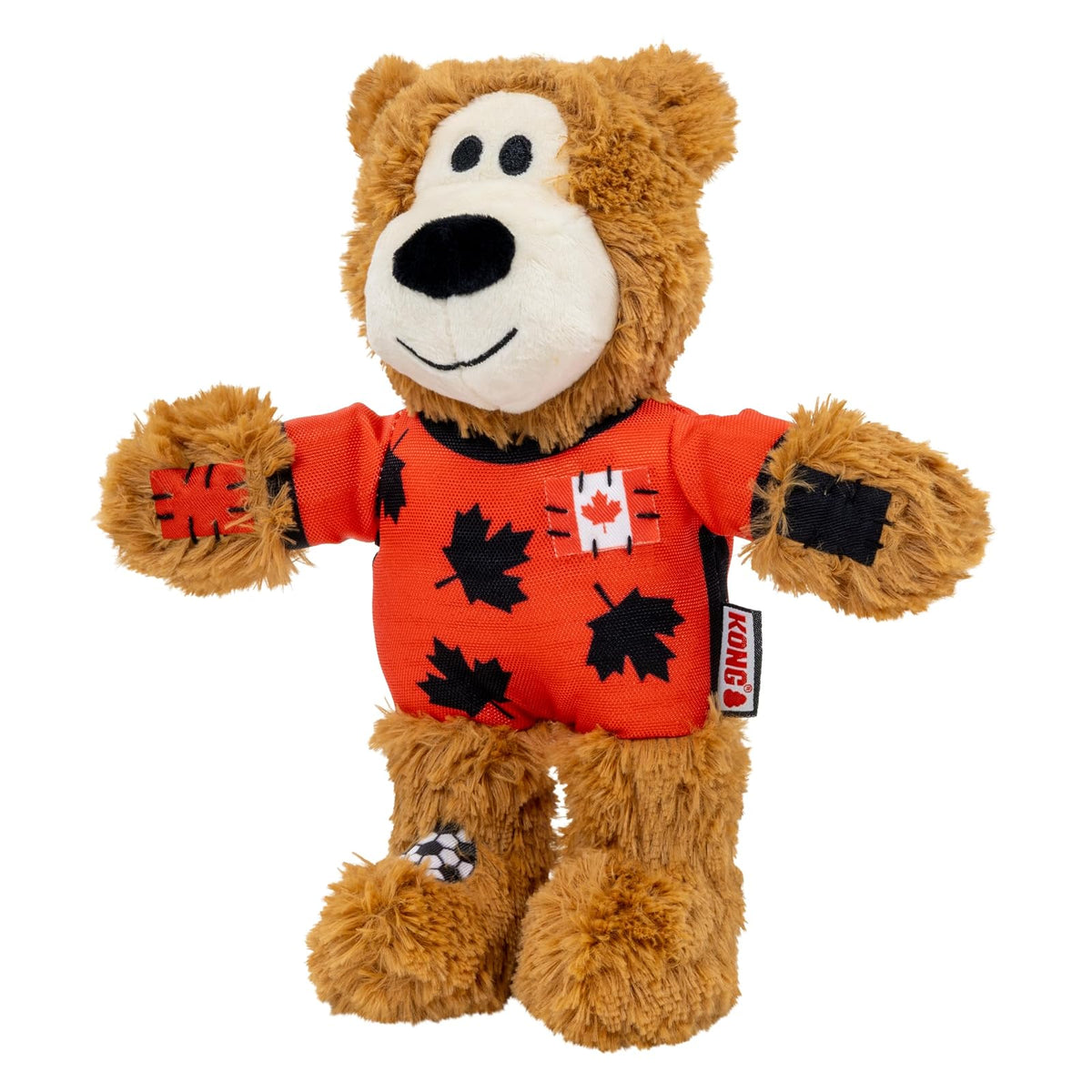 Juguete de Peluche para Perro con Cuerda Interna Oso con Playera del País FIFA – Canadá