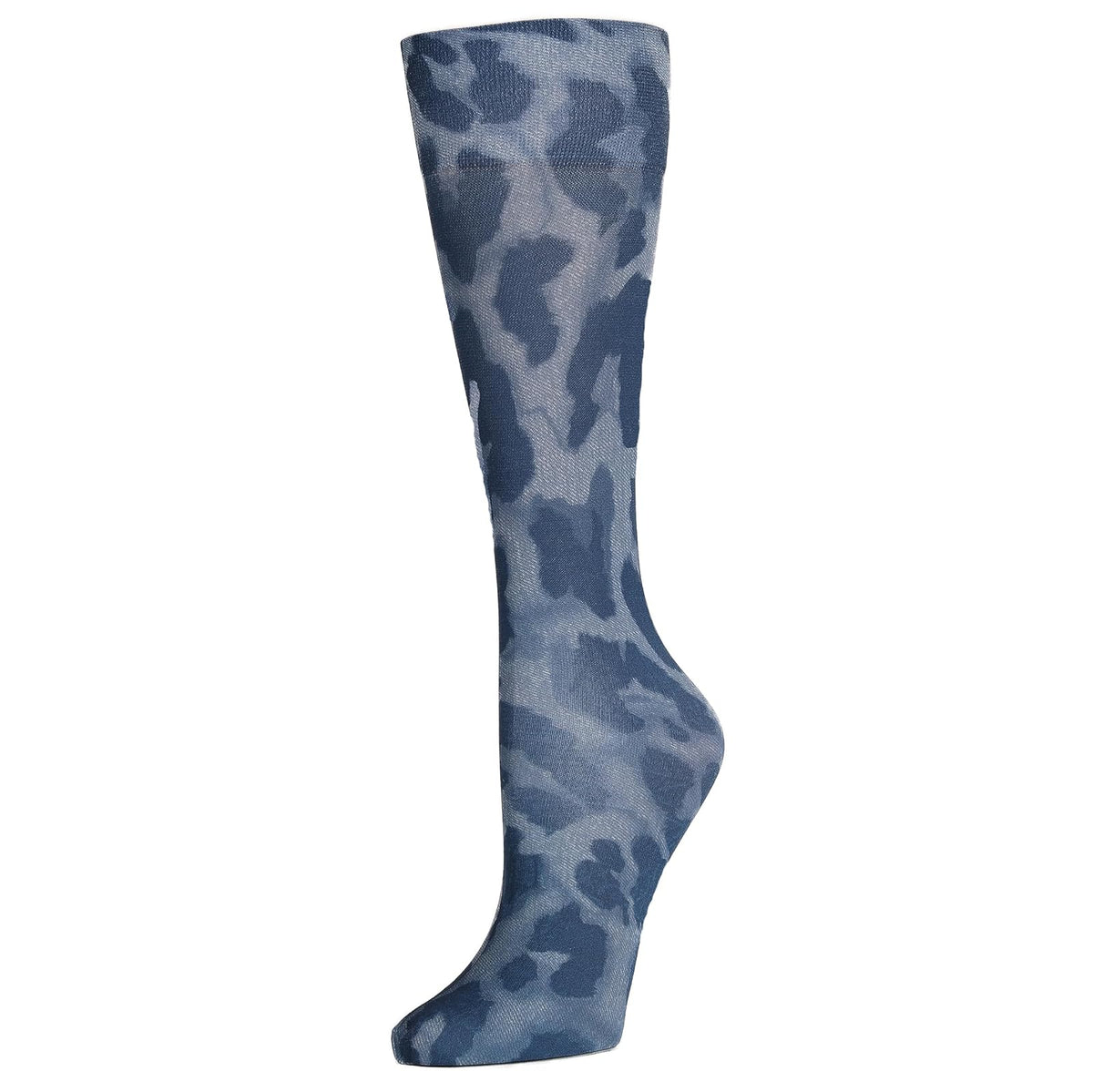 Celeste Stein Calcetines de Compresión Terapéuticos 15-20 mmHg - Blue Cougar Denim