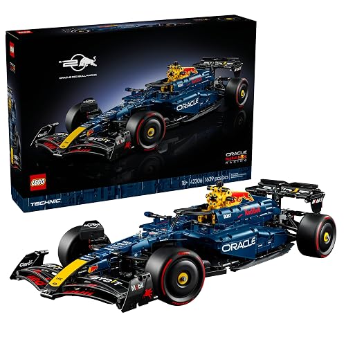 LEGO Technic Auto Oracle Red Bull Racing RB20 F1 Kit para Adultos, construye tu Propio vehículo de Carreras, Set de construcción, Regalo para Aficionados a la Fórmula Uno 42206