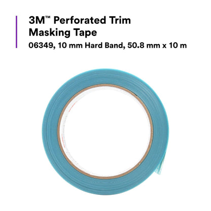 3M Masking Tape Cinta para Moluduras m Automotriz | Protección de pintura de moldeo; cinta de elevación de recortes; desgarro de mano