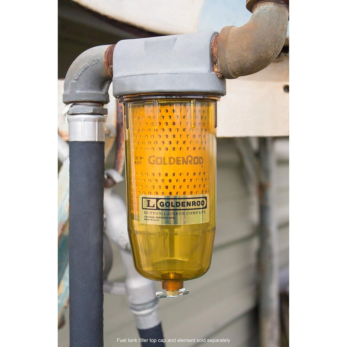 Goldenrod Filtro de Depósito de Combustible de Repuesto Resistente al Alcohol 495-4
