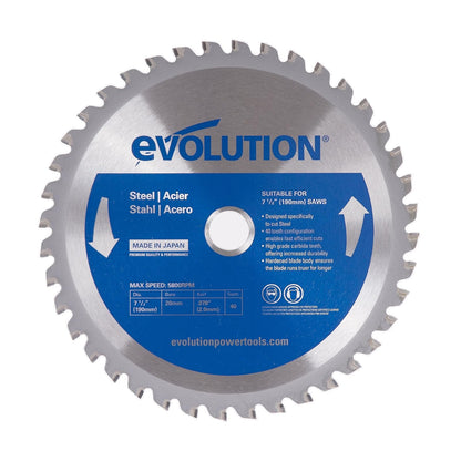 Evolution Power Tools Hoja de Sierra para Corte de Metal - 7-1 - 2 Inch - 40-Tooth