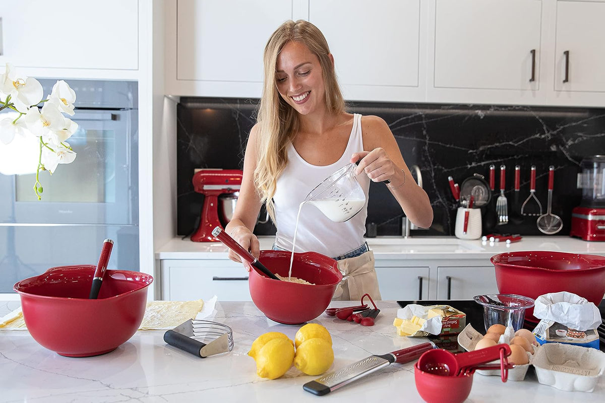KitchenAid KAG005OHERE - Servidor de pasta, acero inoxidable, 1 libra