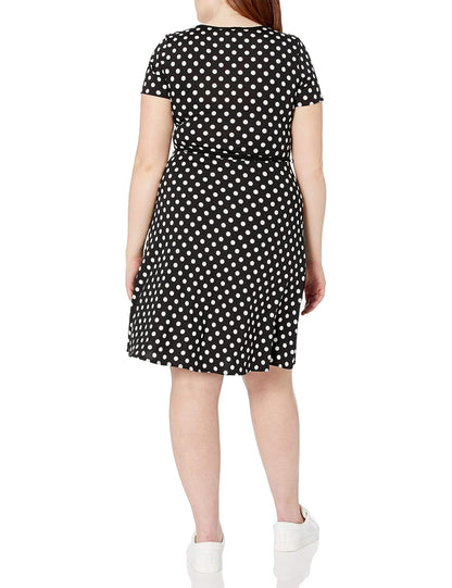 Star Vixen Vestido Skater de Manga Corta