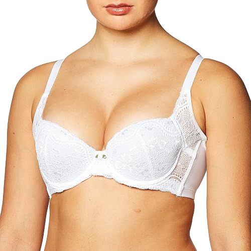 Playtex 0A521635OBCNE Playtex PLAYSUPPORT - Bra de Encaje con Tecnología Side Smoothing Mujer