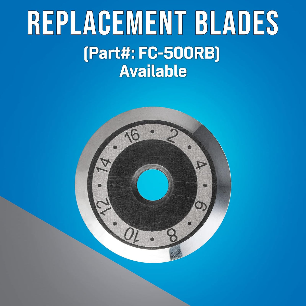 Jonard Tools FC-500 Cuchilla de fibra óptica de precisión | Para cable de fibra de 250 µm y 900 µm con 16 cuchillas de posición