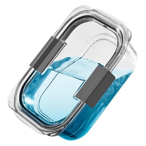 Rubbermaid - Recipiente para alimentos, 3.2 tazas, paquete de 5, Transparente, 3.2 Cup, 5-Pack, 1, 5