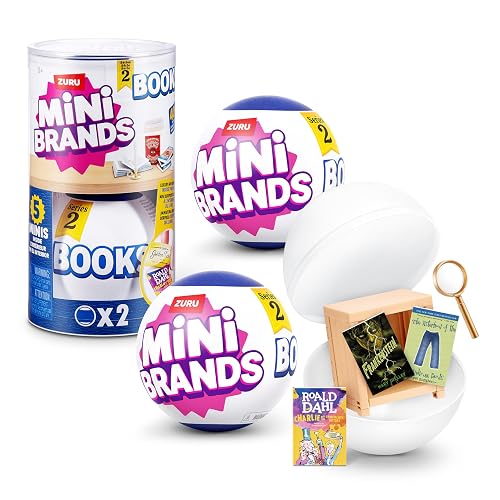 ZURU Mini Brands Juguete Miniatura Books 2 cápsulas