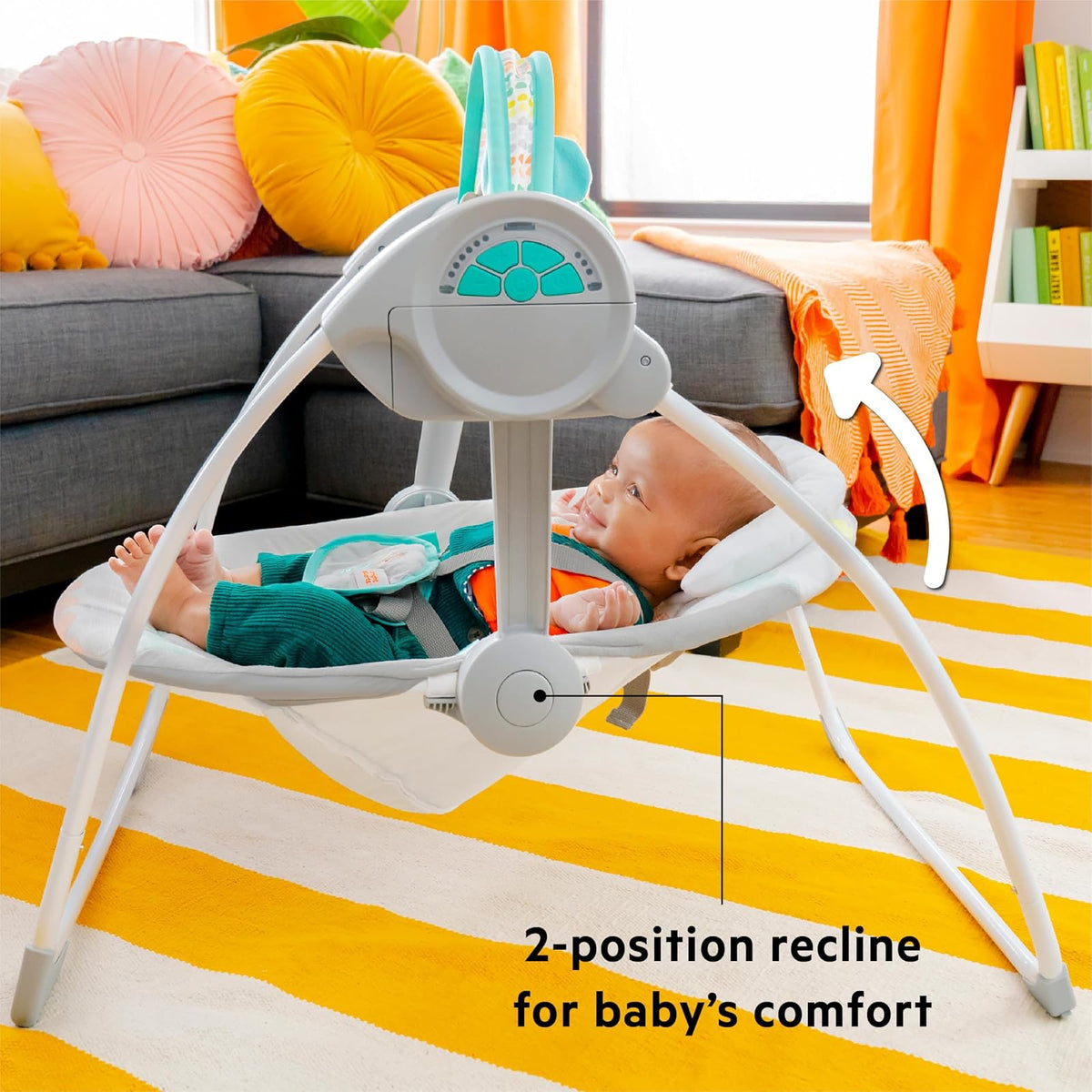 Bright Starts Columpio Automático Portátil para Bebés