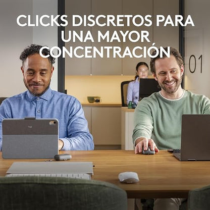 Logitech MX Anywhere 3S Compact Mouse inalámbrico, Desplazamiento Veloz en Todos Lados, dpi 8K, silencioso, Botones programables, USB C, Bluetooth, Windows PC, Linux, Chrome, Mac - Rosa