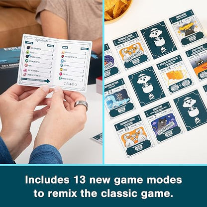 Exploding Kittens Recipes for Disaster Deluxe Game Set by Exploding Kittens - for Adults Teens & Kids - Fun Family Games - A Russian Roulette Card Game