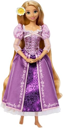 Mattel Disney Princess Sparkling Princess Rapunzel Muñeca de Moda