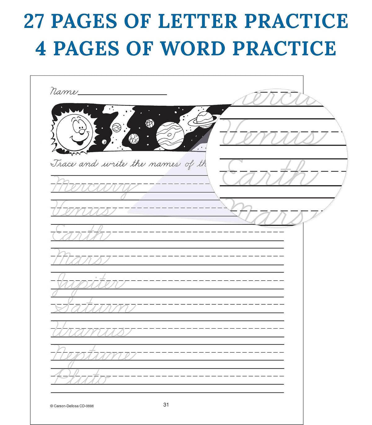 Traditional Handwriting: Beginning Cursive, Grades 2 - 5