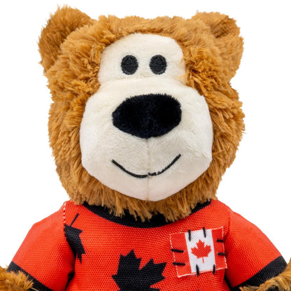 Juguete de Peluche para Perro con Cuerda Interna Oso con Playera del País FIFA – Canadá