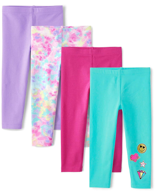 The Children's Place and Toddler Assorted Everyday Pull on Leggings Leggingsbebés niñas