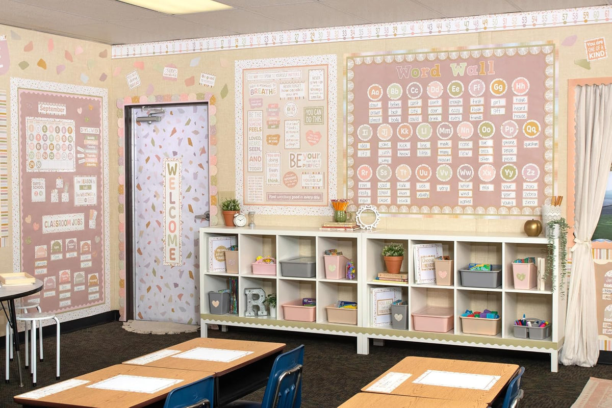 Teacher Created Resources Terrazzo Tones Better Than Paper® - Rollo de tablero de anuncios (TCR77439)