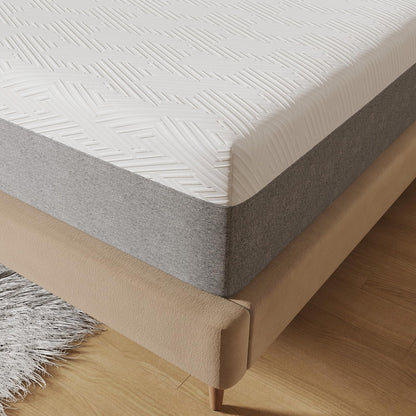 Novilla Colchón Individual XL, colchón de Espuma viscoelástica de Gel de 6 Pulgadas para un sueño Fresco y Alivio de la presión, tamaño Individual XL en una Caja, Bliss