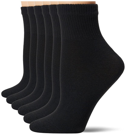 Hanes Ultimate Women's 6-Pack Ankle Socks