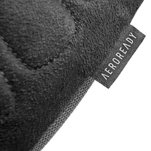 Adidas Essential - Guantes Ajustables sin Dedos para Hombres y Mujeres, Guantes Acolchados para Levantamiento de Pesas, Correas de muñeca Ajustables para un Ajuste Seguro y a Medida