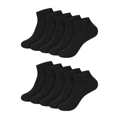 Hanes Cool Comfort calcetines para mujer - 5-9 - Negro
