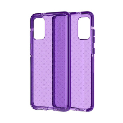 tech21 EVO Check - Funda para Samsung Galaxy S20+ (Plus) 5G - Bacterias higiénicamente limpias Que luchan contra Las propiedades antimicrobianas con protección contra caídas de 12 pies, Pansy