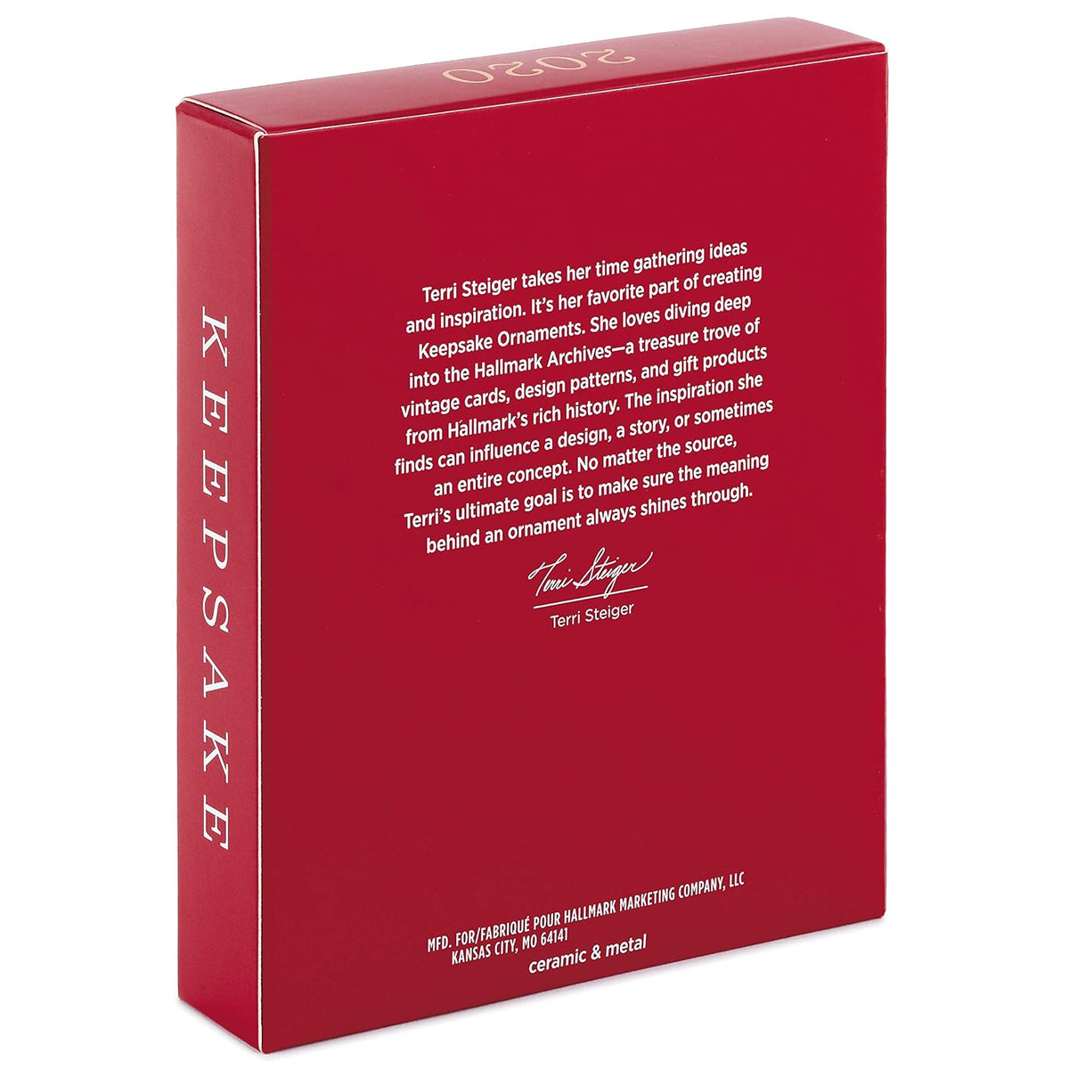 Hallmark Keepsake Adorno de Navidad 2020 Año Fechado Felicitaciones, Grad! Marco de Fotos de Porcelana y Metal